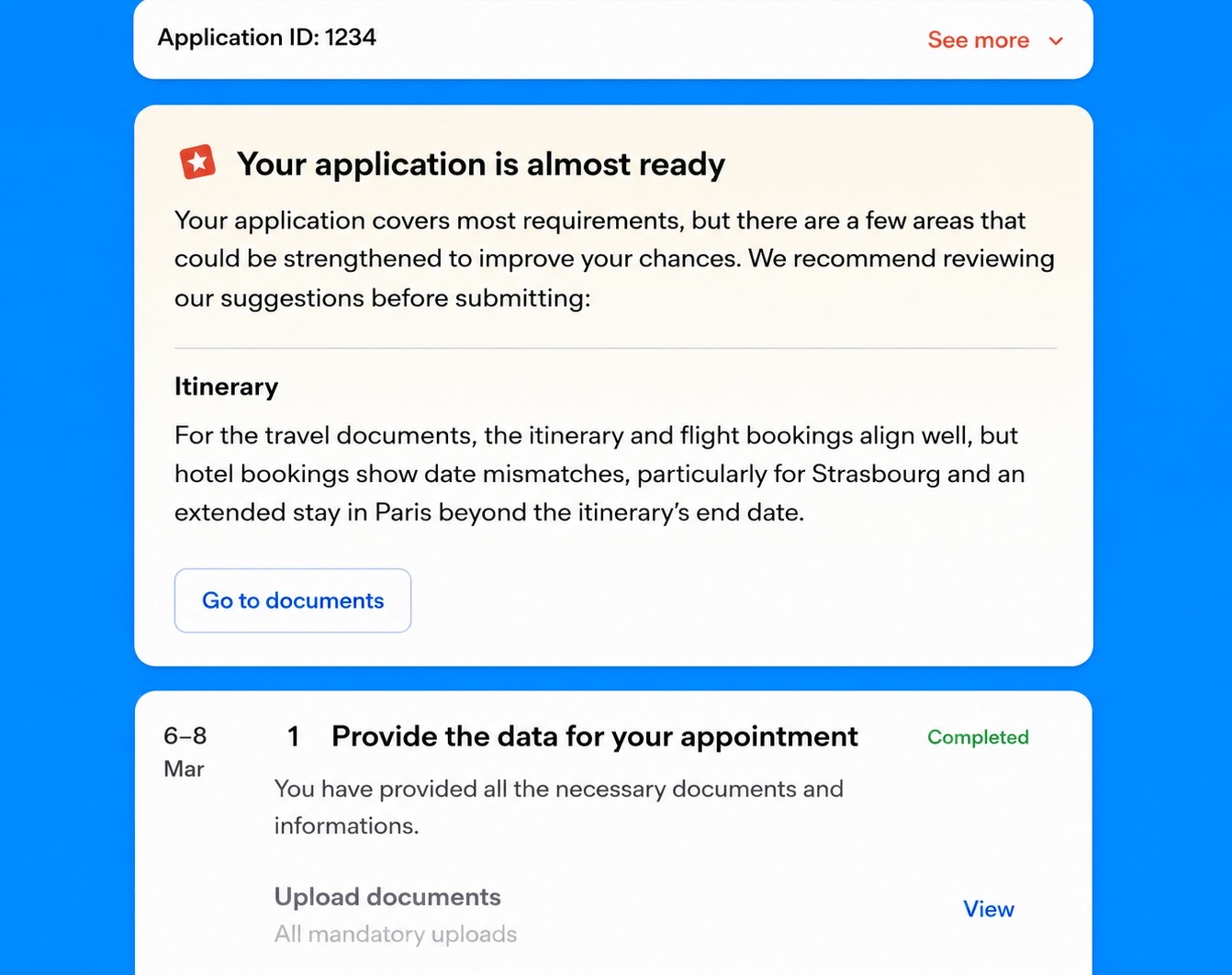 Smart verification & remarks